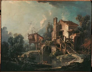 Landscape with Mill